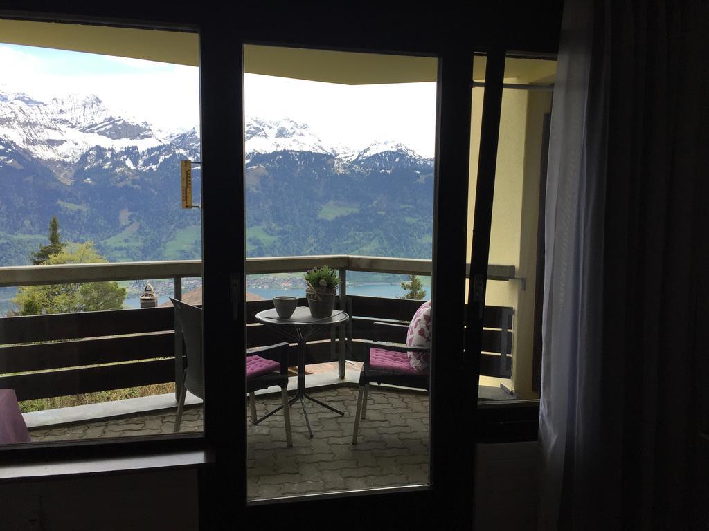 Apartments Seeblick Mit Anbindung An Ein 4-Sterne-Hotel Beatenberg Exterior foto